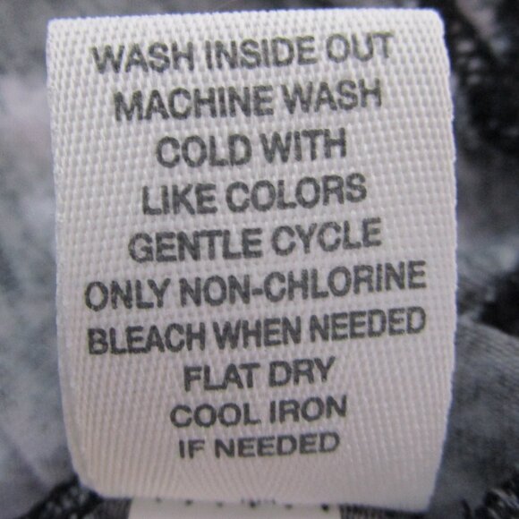 Mudd Black and White Tie Dye Relaxed Fit Tank - Picture 10 of 11